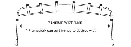 Clamp On Rod Holder Dimensions Diagram
