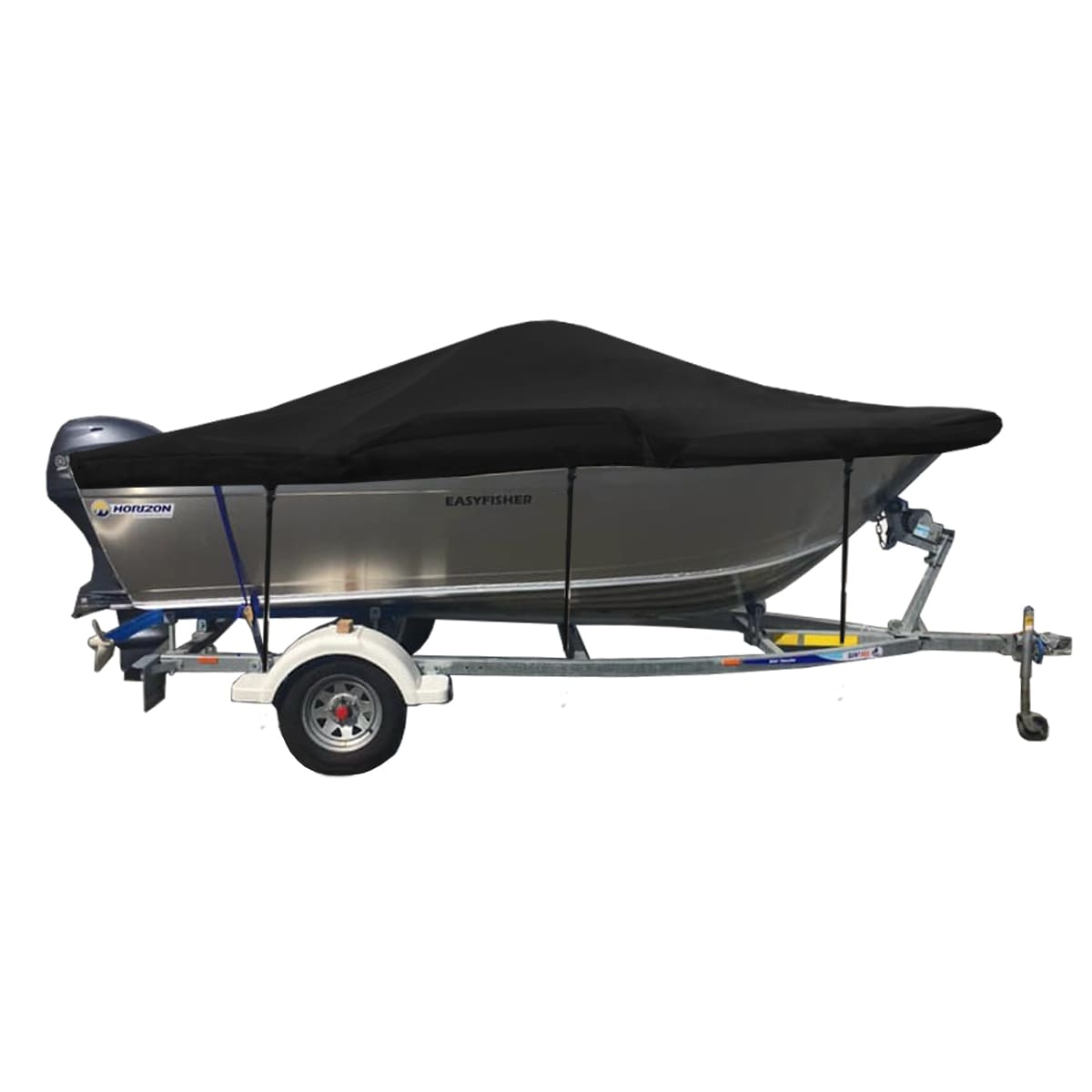 Custom Boat Covers for Horizon 415 EASYFISHER SIDE CONSOLE BOAT - Oceansouth